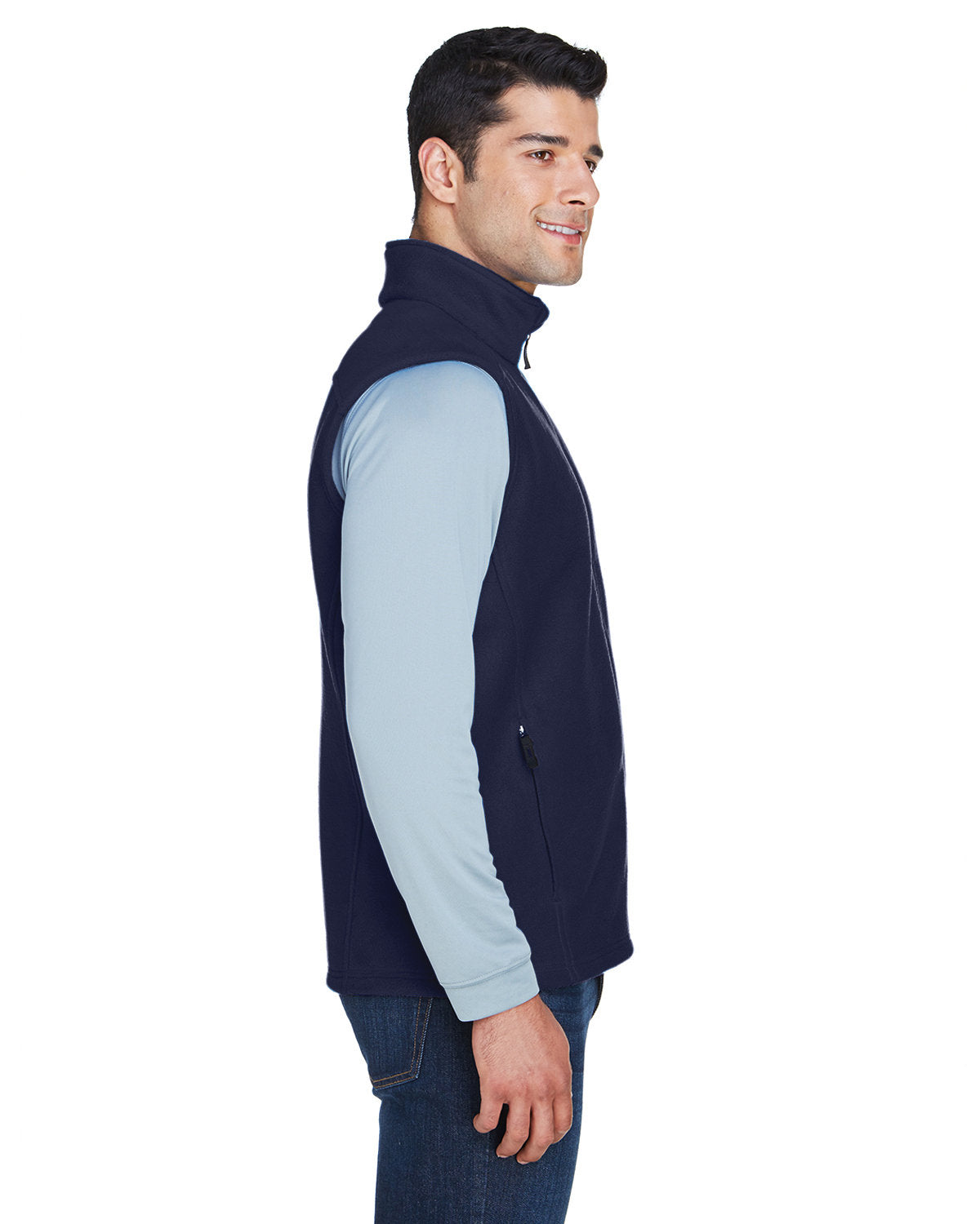 CORE365 Men's Tall Journey Fleece Vest Mens Apparel Jackets & Vests