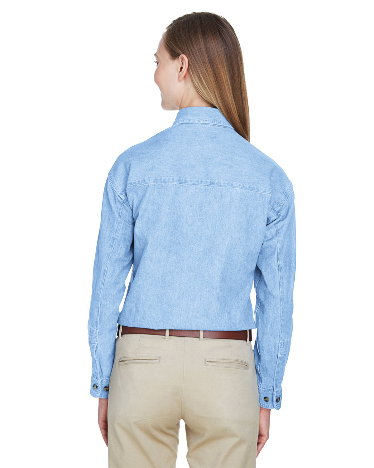 UltraClub Women's Cypress Denim-2