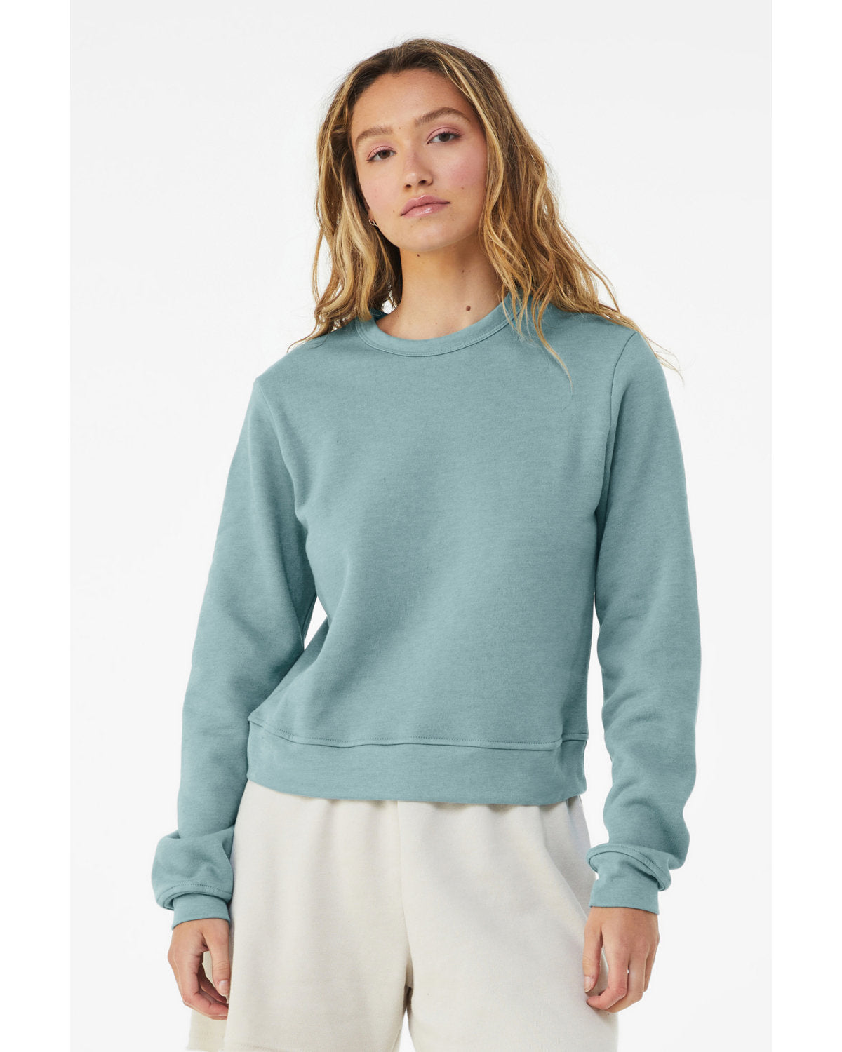 BELLA + CANVAS Ladies' Classic Pullover Crewneck Womens Apparel Sweatshirts & Fleece