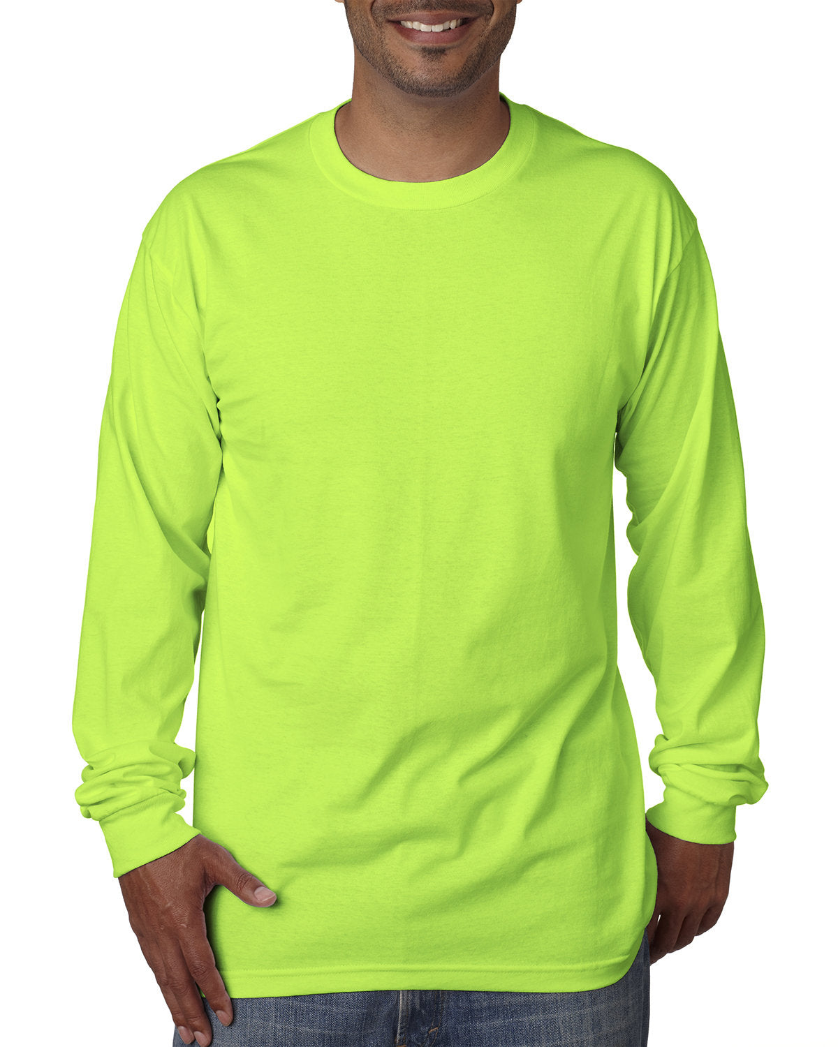 Bayside Men's Long-Sleeve T-Shirt Mens Apparel Shirts & Tops