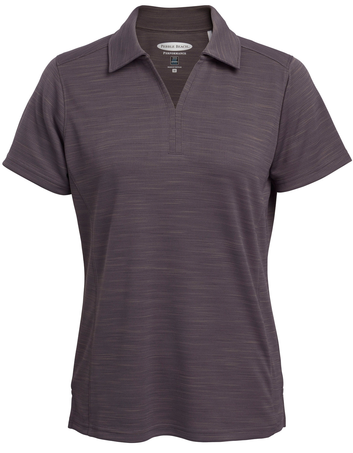 Pebble Beach Women's Space Dye Polo Womens Apparel Shirts & Tops