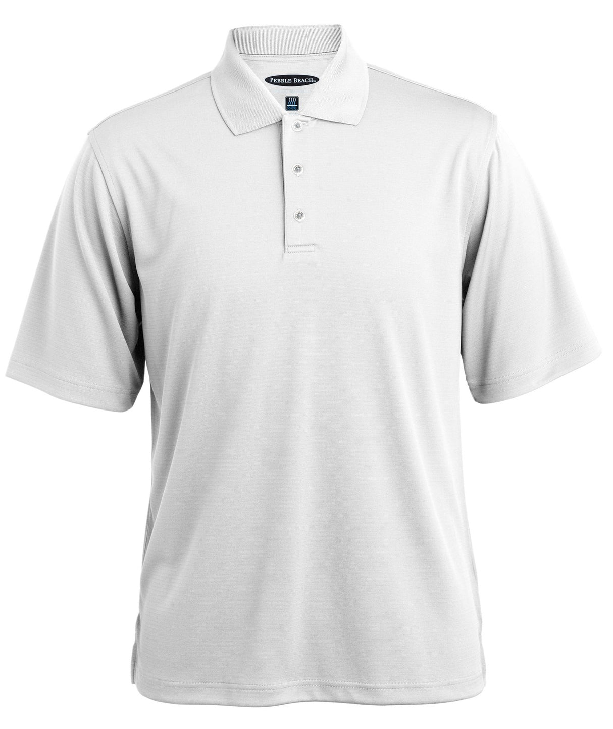 Pebble Beach Men's Horizontal Texture Polo Mens Apparel Shirts & Tops