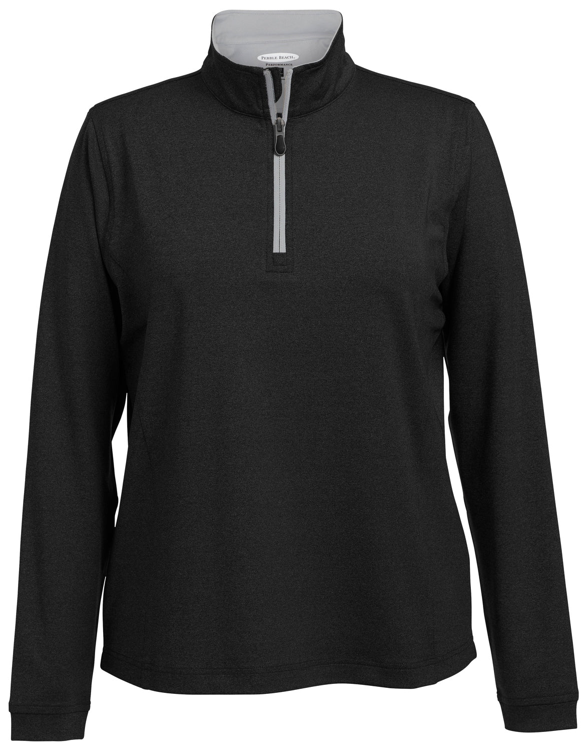 Pebble Beach Women's Smooth Jersey 1/4 Zip Pullover Womens Apparel Sweatshirts & Fleece
