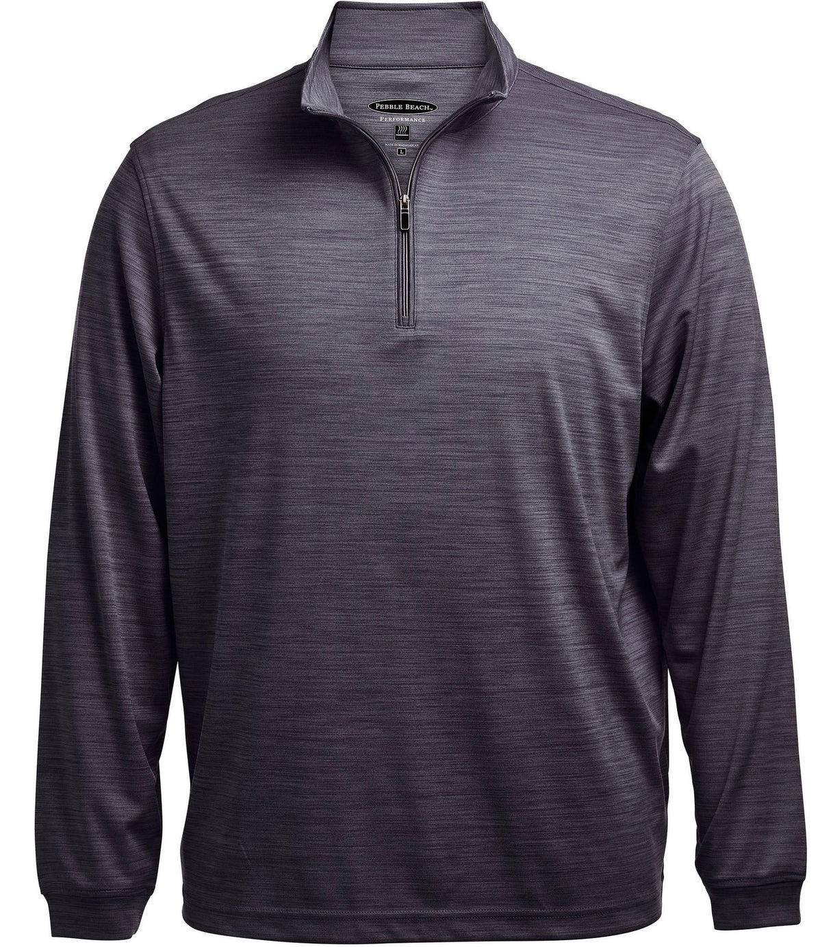 Pebble Beach Men's Heather 1/4 Zip Pullover Mens Apparel Sweatshirts & Fleece
