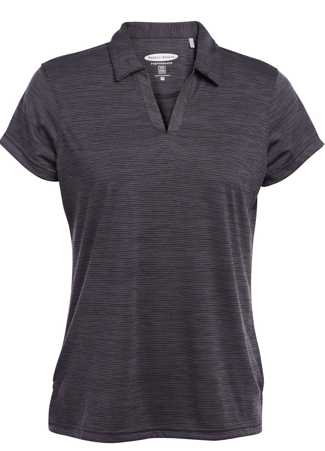 Pebble Beach Women's Heather Texture Polo Womens Apparel Shirts & Tops