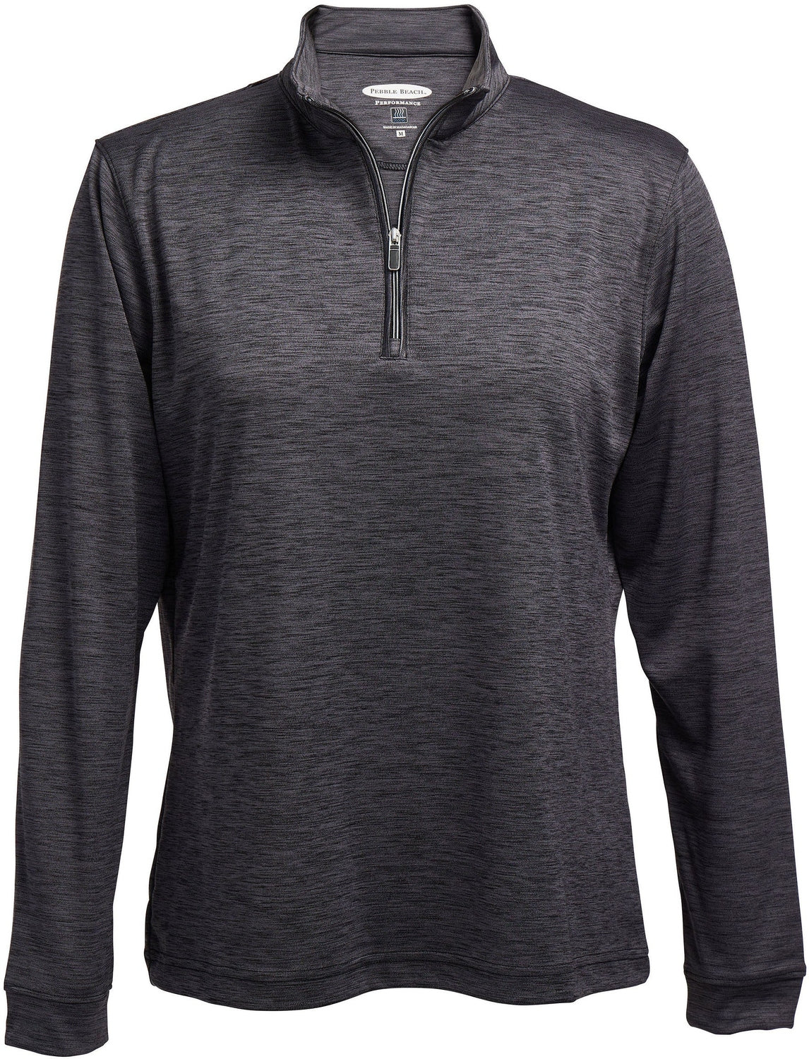 Pebble Beach Women's Heather 1/4 Zip Pullover Womens Apparel Sweatshirts & Fleece