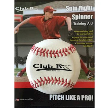 Club K Spin Right Spinner White Baseball Baseball Baseballs All