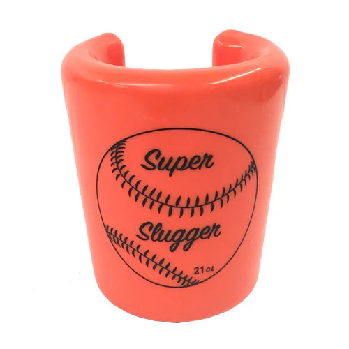 Super Slugger Hitting Fluorescent Orange Bat 21 oz Weight Baseball Batter Accessories All