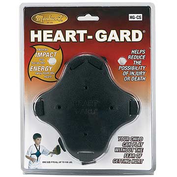 Heart-Gard Adjustable Youth Chest Protector Baseball Accessories All