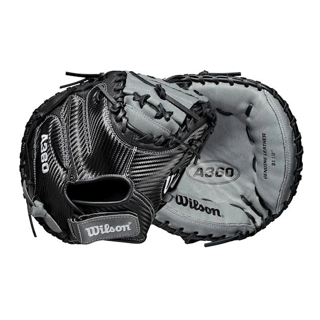 Wilson 31.5 A360 Youth Baseball Regular Catcher's Mitt Baseball Gloves & Mitts All