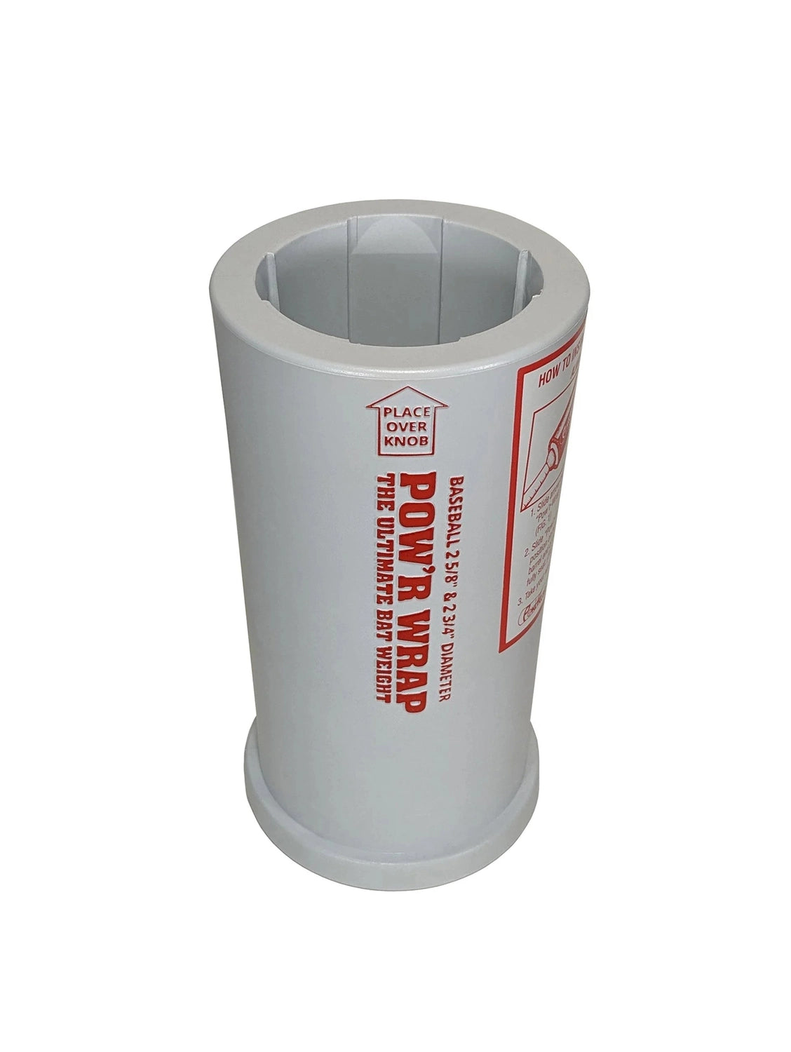 Pow'r Wrap Baseball 24 Oz Bat Weight Baseball Batter Accessories All