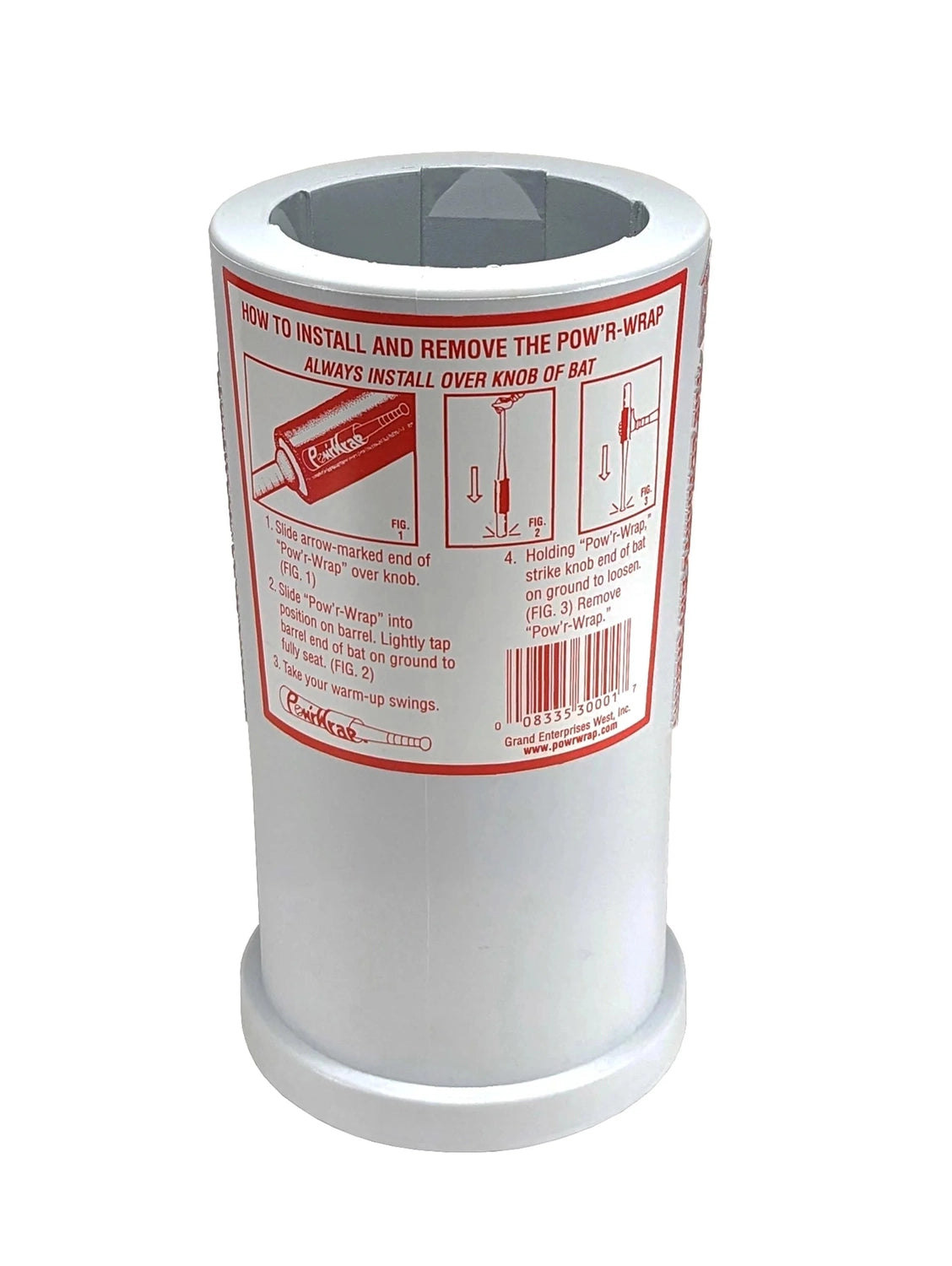 Pow'r Wrap Baseball 24 Oz Bat Weight Baseball Batter Accessories All