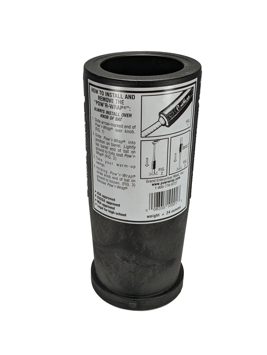 Pow'r Wrap Softball 24 oz Bat Weight Baseball Batter Accessories All