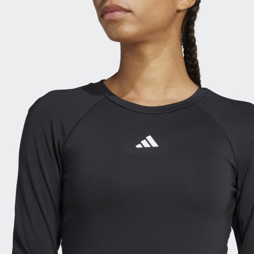 adidas Women's Techfit Long Sleeve Top Soccer Uniforms & Apparel All