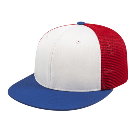 Cap America i8501 Flexfit® Performance Trucker Mesh Back Cap Unisex Accessories Hats & Caps