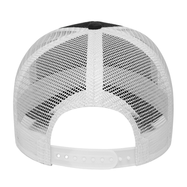 Cap America i3025 Two-Tone Trucker Mesh Back Cap Unisex Accessories Hats & Caps