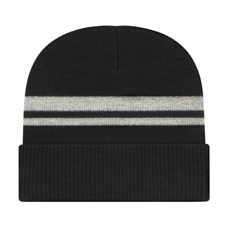 Cap America iK59 Reflective Knit Cap with Cuff Unisex Accessories Hats & Caps