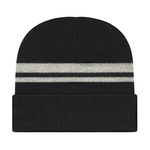 Cap America iK59 Reflective Knit Cap with Cuff Unisex Accessories Hats & Caps
