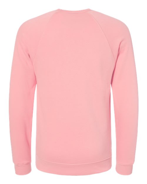 BELLA + CANVAS Unisex Sponge Fleece Raglan Sweatshirt BC3901 1/2 Mens Apparel Sweatshirts & Fleece