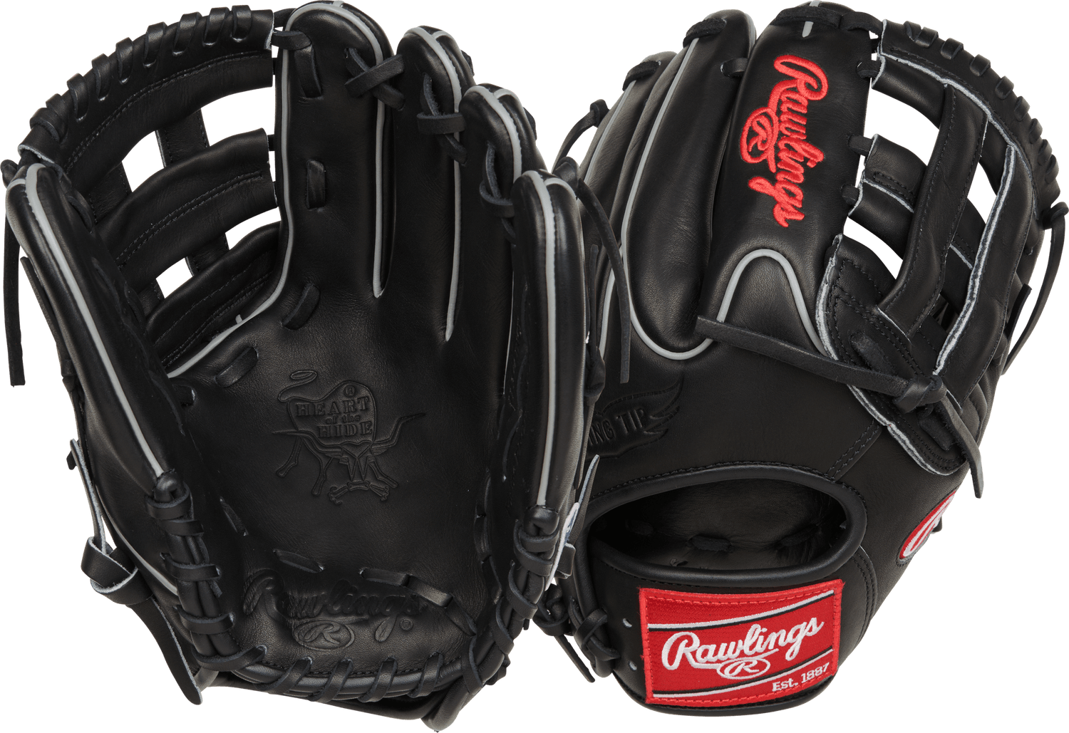 Rawlings Heart of the Hide 11.75" Infield Baseball Glove Baseball Gloves & Mitts All
