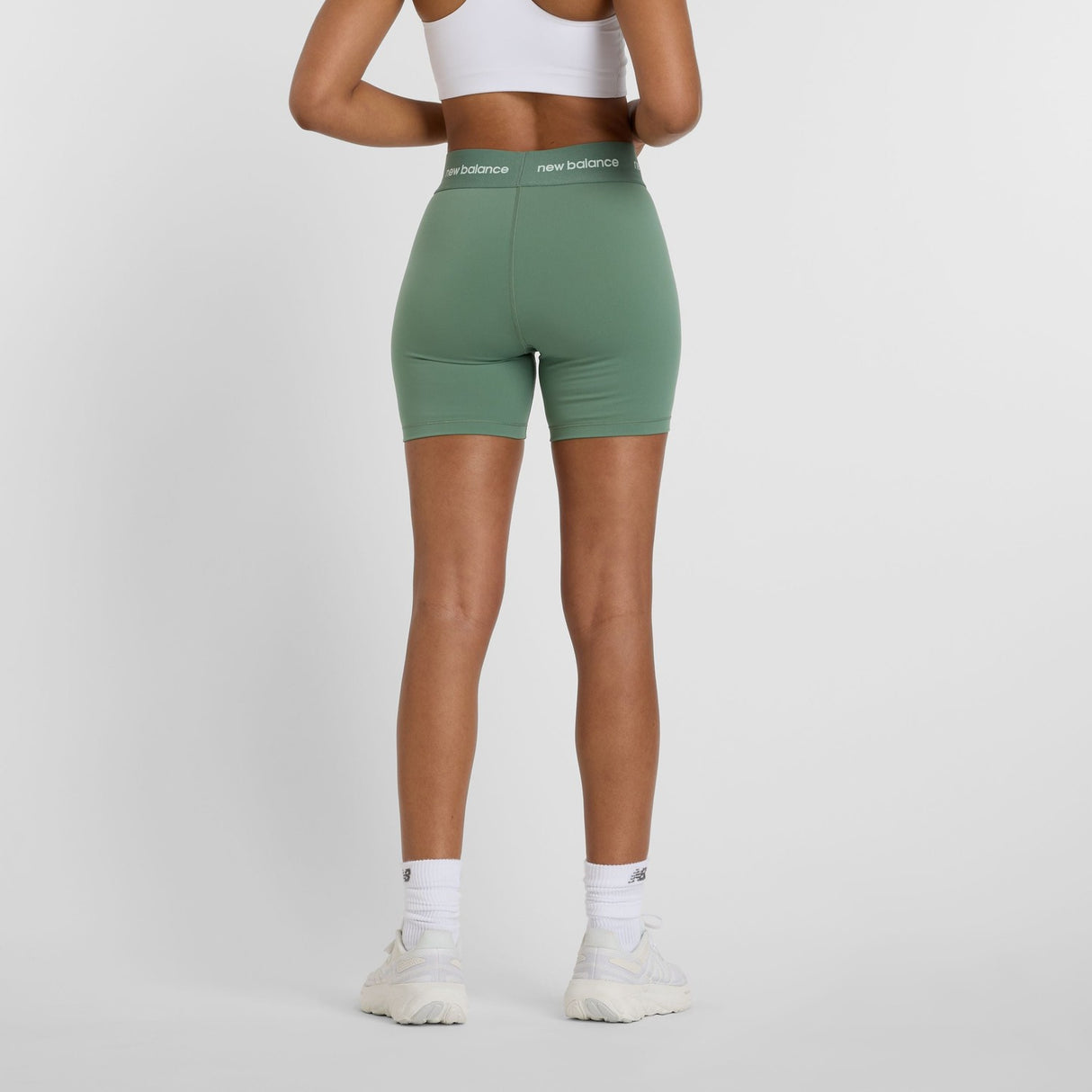 New Balance Women's Sleek High Rise Sport Short 5 Womens Apparel Shorts