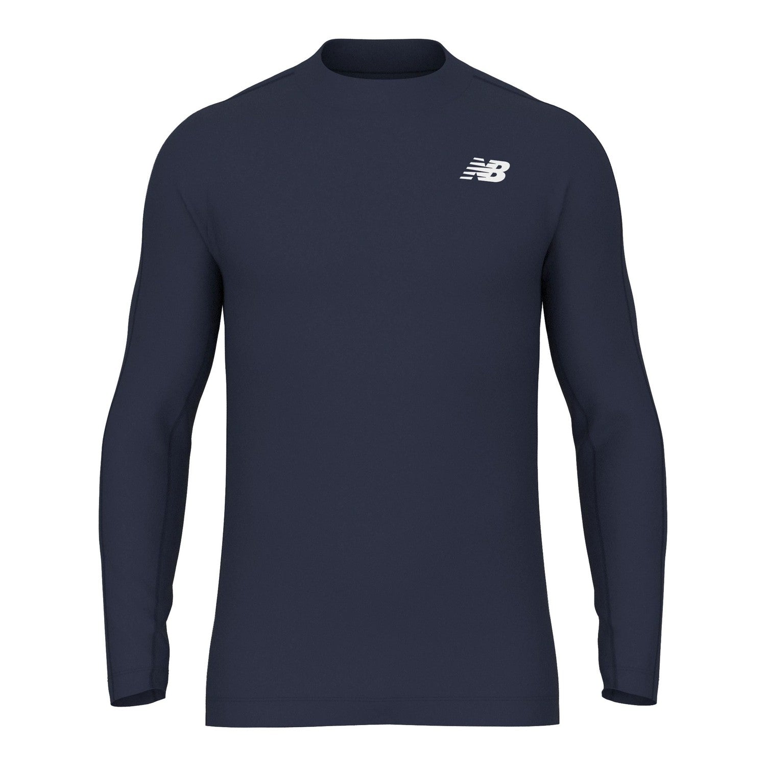 New Balance Men's Cold Weather Long Sleeve Baselayer Mens Apparel Shirts & Tops