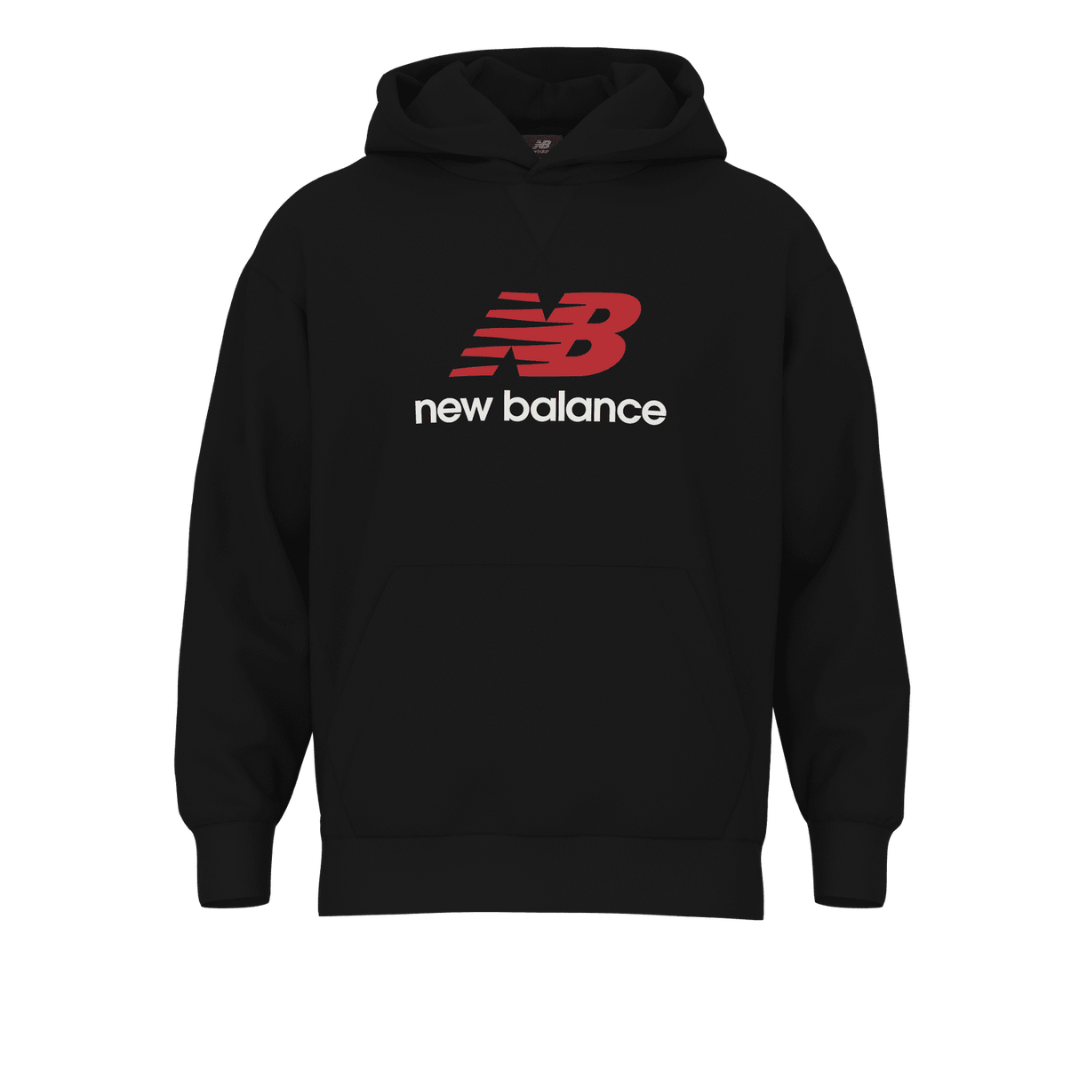 New Balance Men's Athletics French Terry Logo Hoodie Mens Apparel Sweatshirts & Fleece