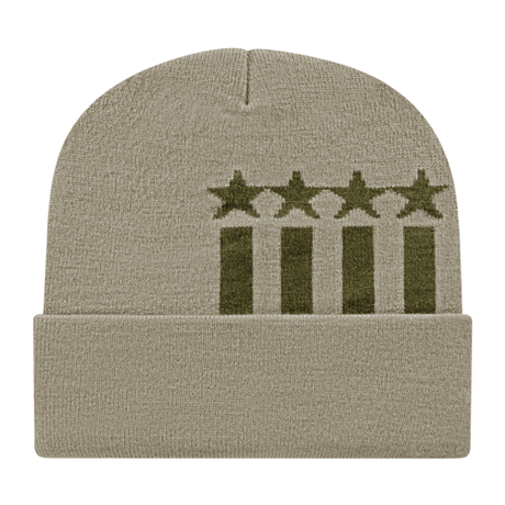 Cap America Stars & Stripes Knit Cap with Cuff Unisex Accessories Hats & Caps