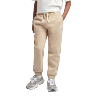 New Balance Youth Brush Back Small Logo Jogger Youth Apparel Pants & Shorts