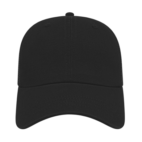 Cap America Value Washed Chino Twill Mesh Back Cap Unisex Accessories Hats & Caps