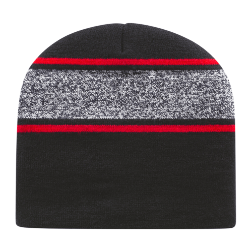 Cap America RKV9 Variegated Striped Beanie Unisex Accessories Hats & Caps