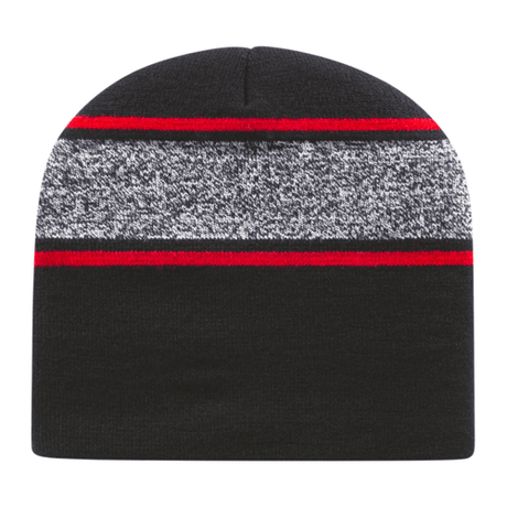 Cap America RKV9 Variegated Striped Beanie Unisex Accessories Hats & Caps