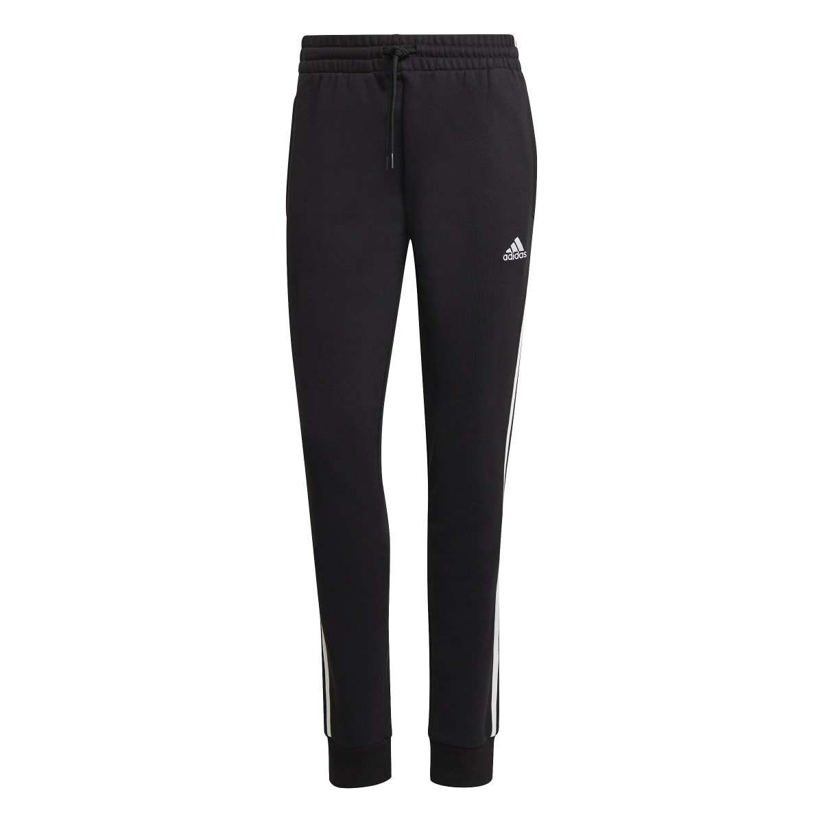 adidas Women's Essentials 3-Stripes French Terry Cuffed Joggers-1
