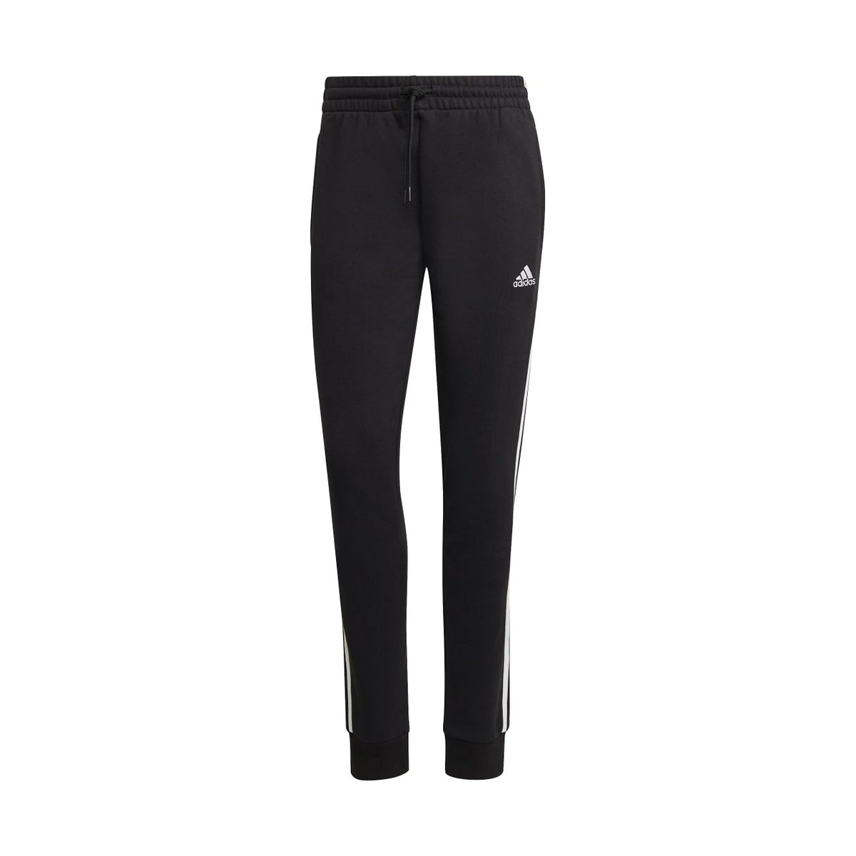 adidas Women's Essentials 3-Stripes French Terry Cuffed Joggers-1