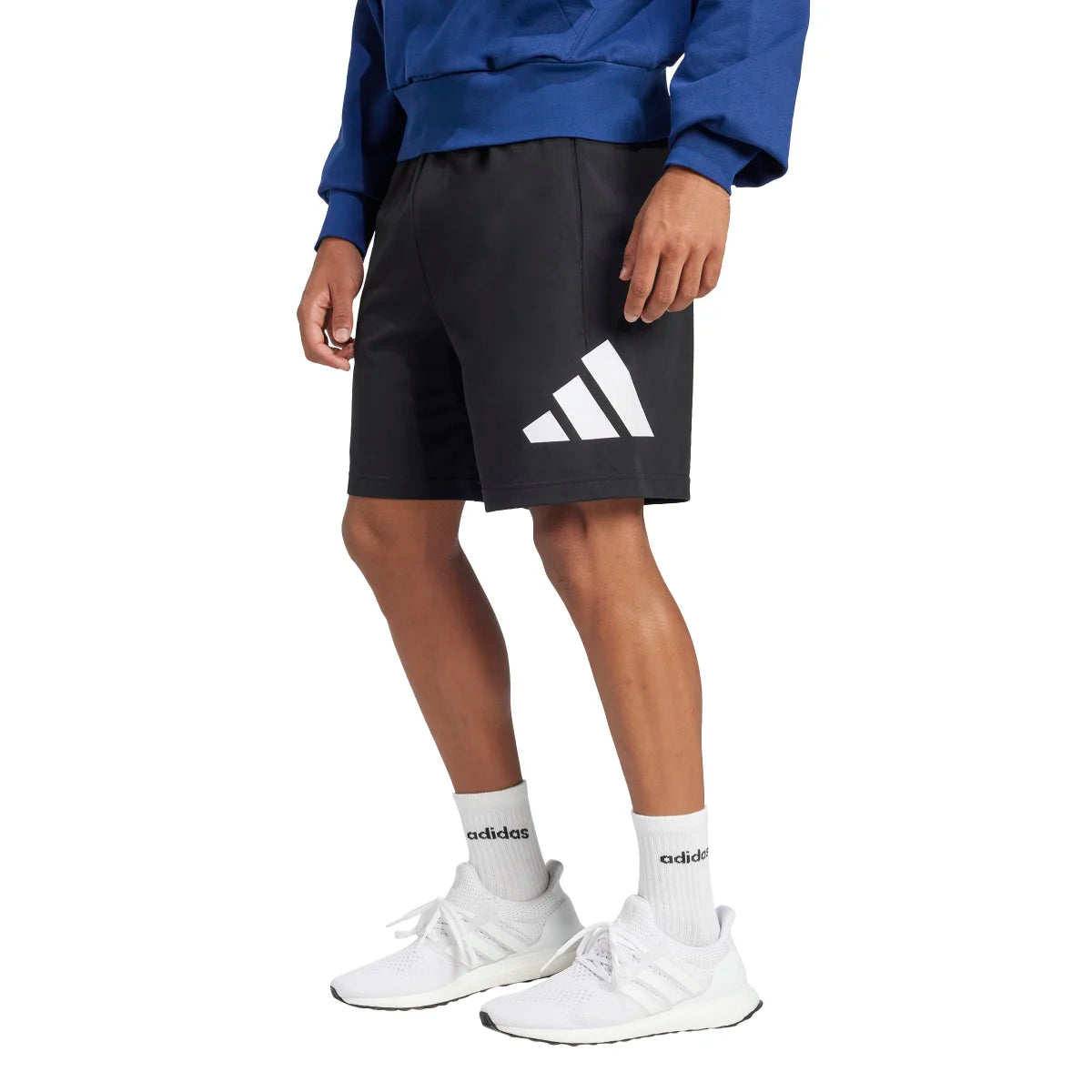 adidas Men's Essentials Big Logo Single Jersey Shorts Mens Apparel Shorts