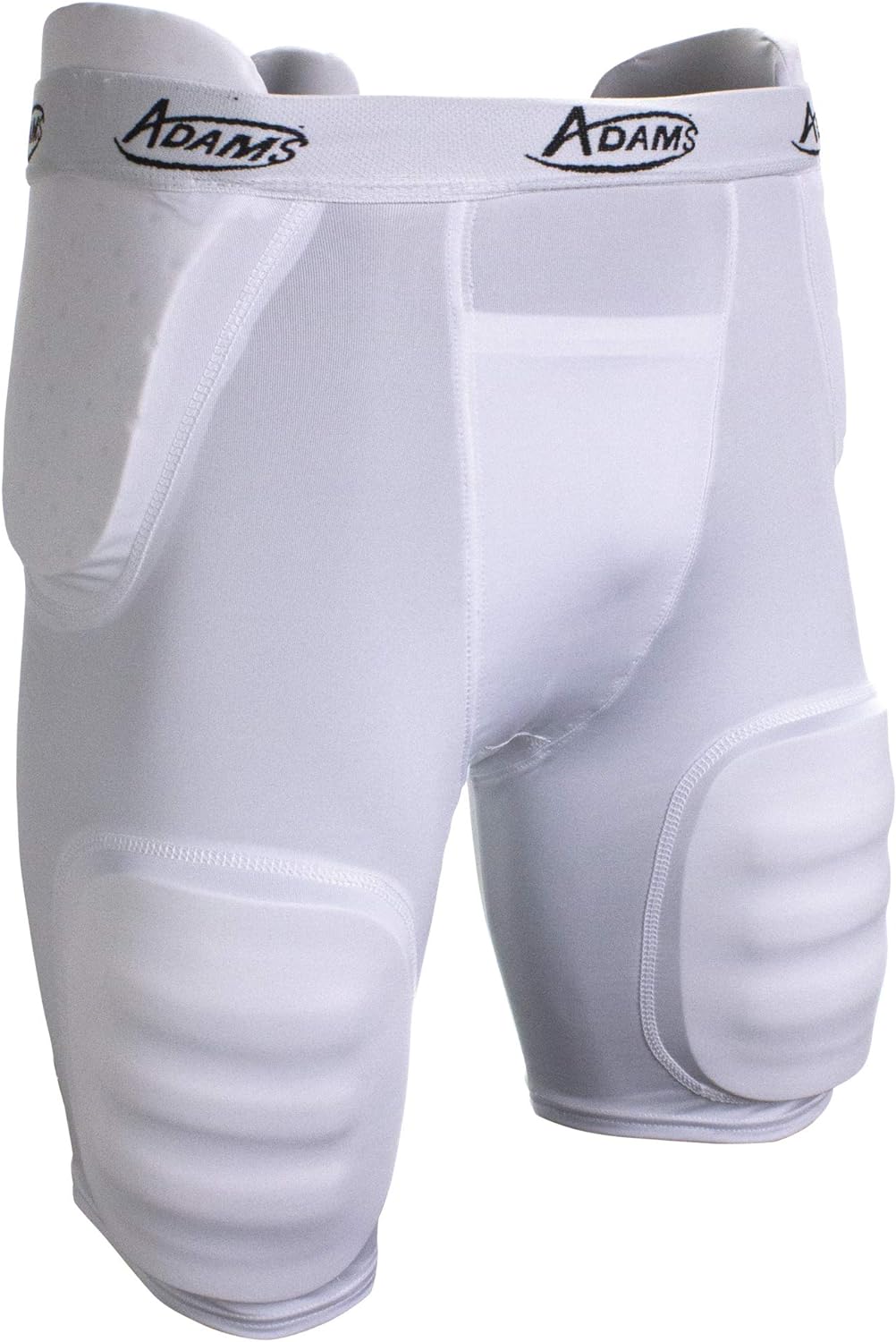 Adams Adult 5-Pad High Rise Integrated Football Girdle Football Girdles Adult