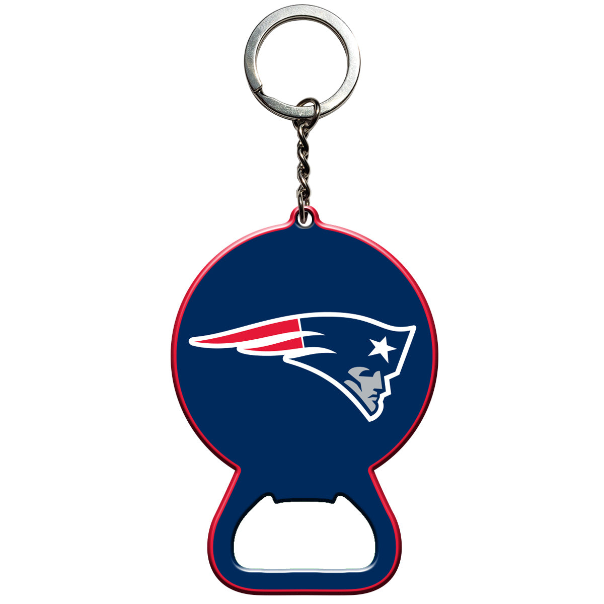 Fanmats New England Patriots Keychain Bottle Opener Fan Gear NFL New England Patriots