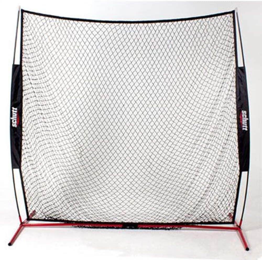 Schutt / Tucci Standard Baseball Softball Portable Training Flex Net with Bag - 7' x 7' Baseball Field Equipment All