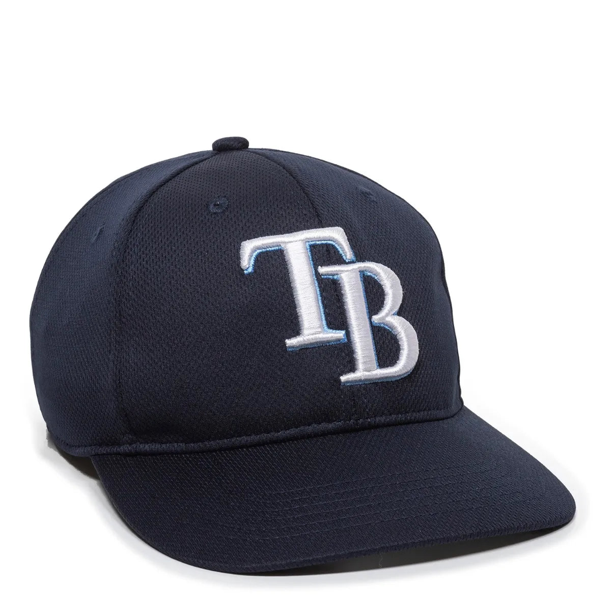 Outdoor Cap Tampa Bay Rays™ Official MLB® Replica Structured Solid Panel Hat (MLB-350)-1