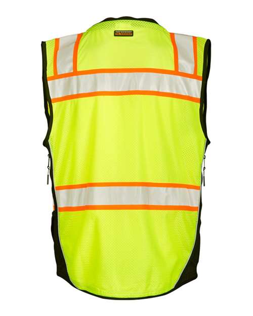 Kishigo Premium Black Series® Surveyors Vest Mens Apparel Jackets & Vests