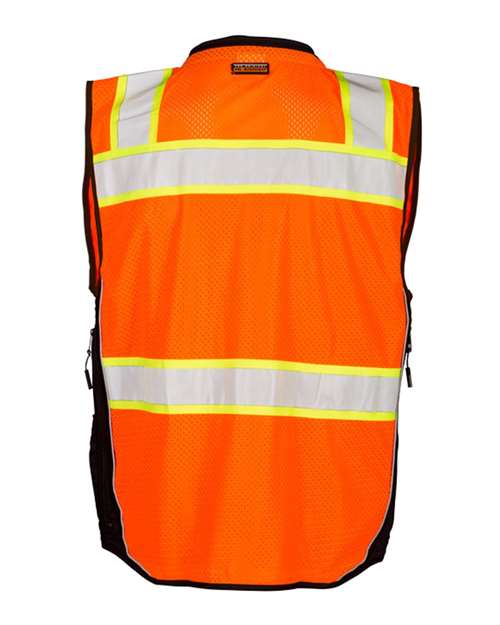 Kishigo Premium Black Series® Surveyors Vest Mens Apparel Jackets & Vests