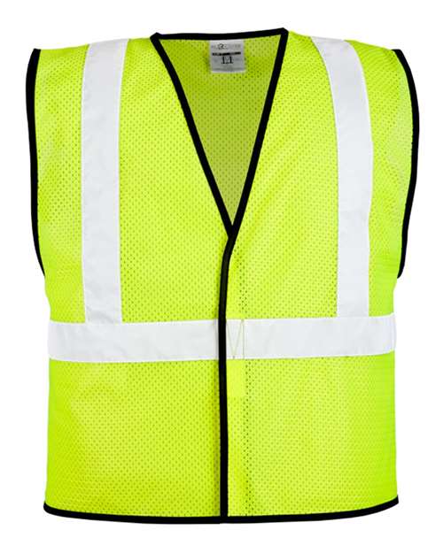 Kishigo Hook & Loop Mesh Vest Mens Apparel Jackets & Vests