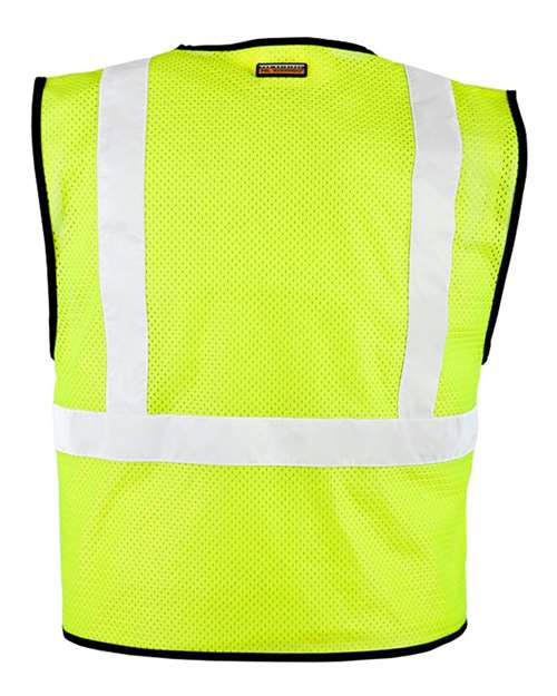 Kishigo Hook & Loop Mesh Vest Mens Apparel Jackets & Vests