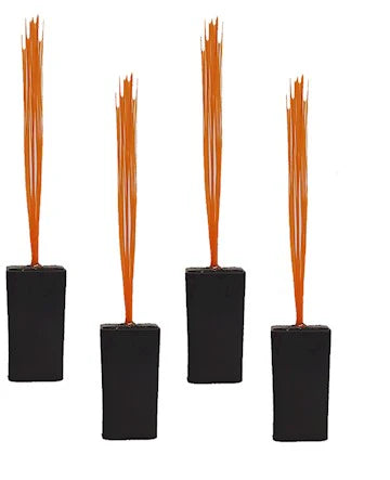 Markwort 4 Pack Black Base Plugs With Orange Bristles Baseball Field Equipment All