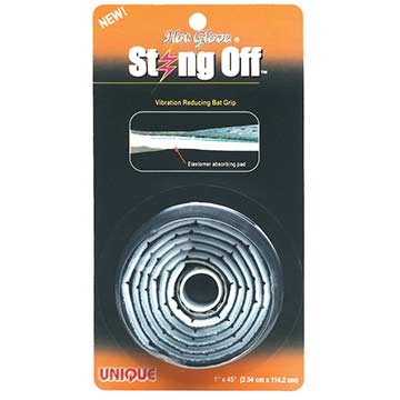 Sting Off Black Bat Grip Baseball Batter Accessories All