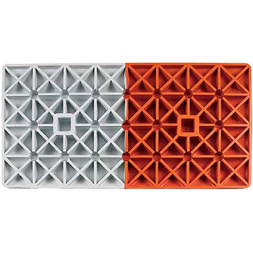 Markwort Double Wide 15"x30"x2.5" Molded Base Baseball Field Equipment All