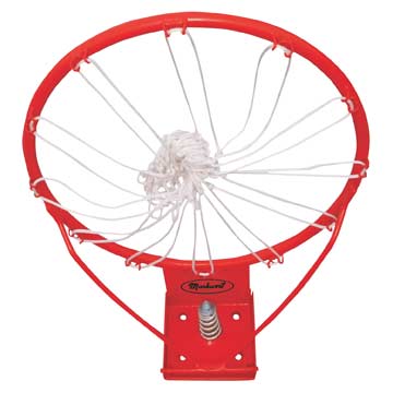 Markwort Basketball Ring with Net Basketball Equipment All