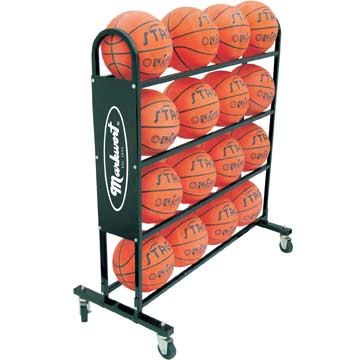 Markwort 16 Ball Basketball Trolley Basketball Equipment All