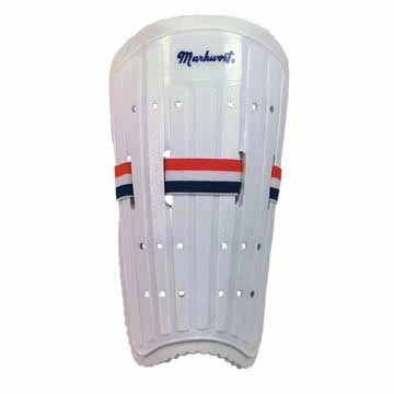 Markwort White 6" Soccer Shin Guard Soccer Shin Guards All