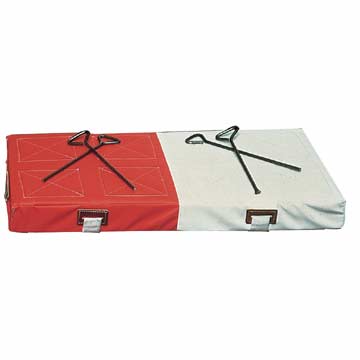 Markwort 3"x15"x30" Double Wide Base Baseball Field Equipment All